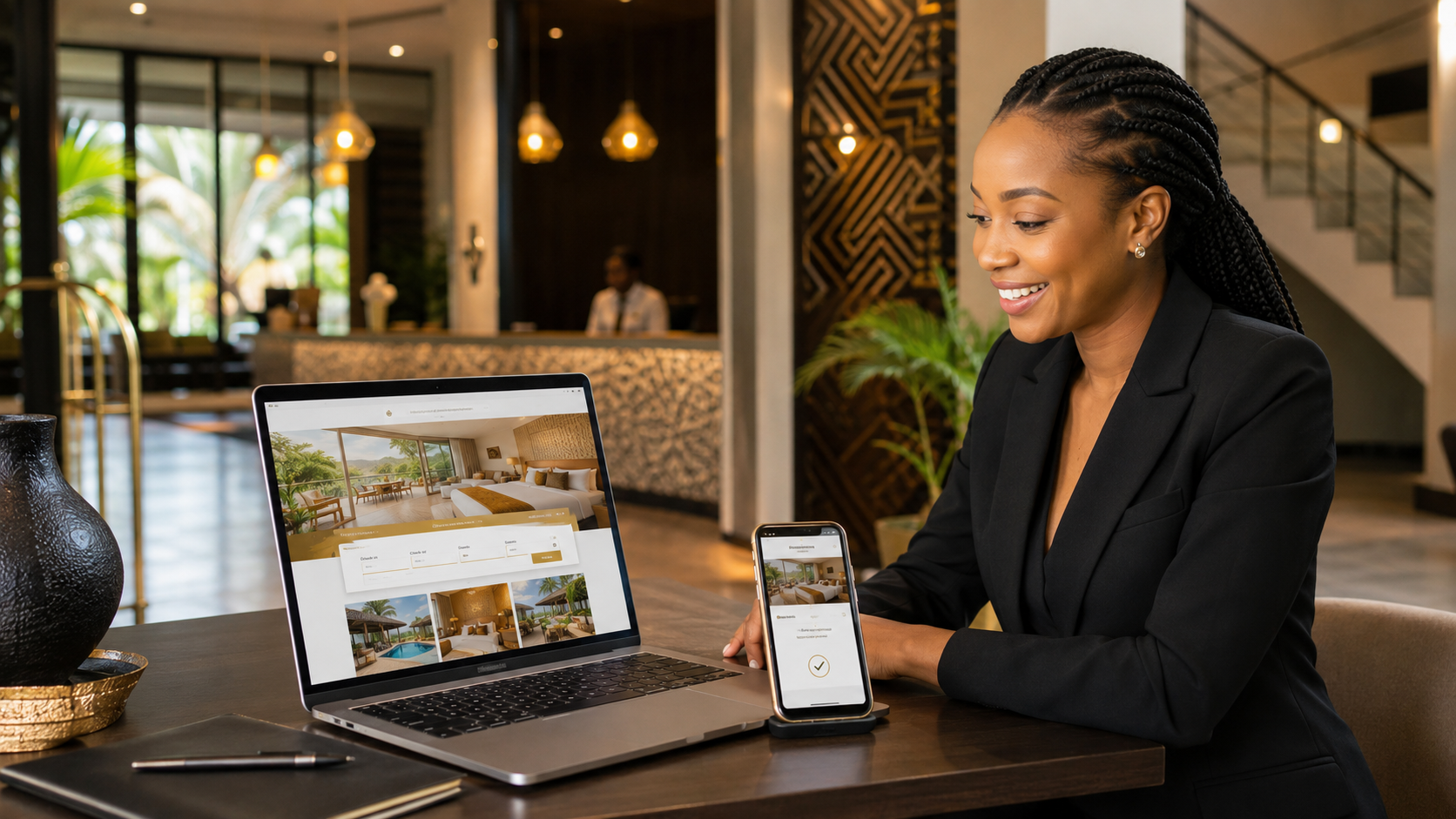 Agence de création de sites internet avec moteur de réservation pour hôtels en Afrique